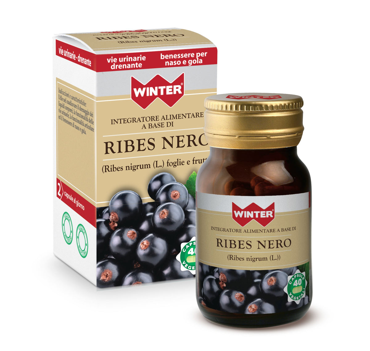 RIBES NERO 40 CPS. VEGETALI