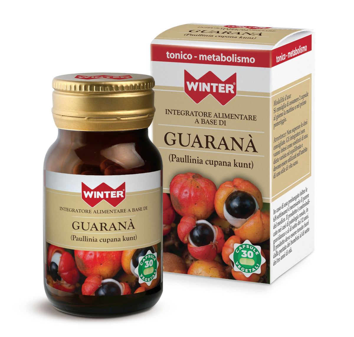 GUARANA' 30 CPS. VEGETABLES