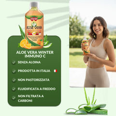 Aloe Vera Immuno C con Rosa Canina e Acerola