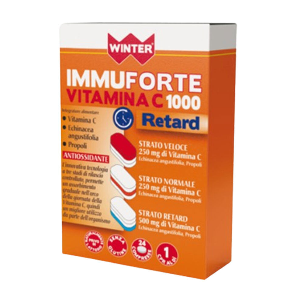 IMMUFORTE VIT-C 1000 RETARD 24 CPR