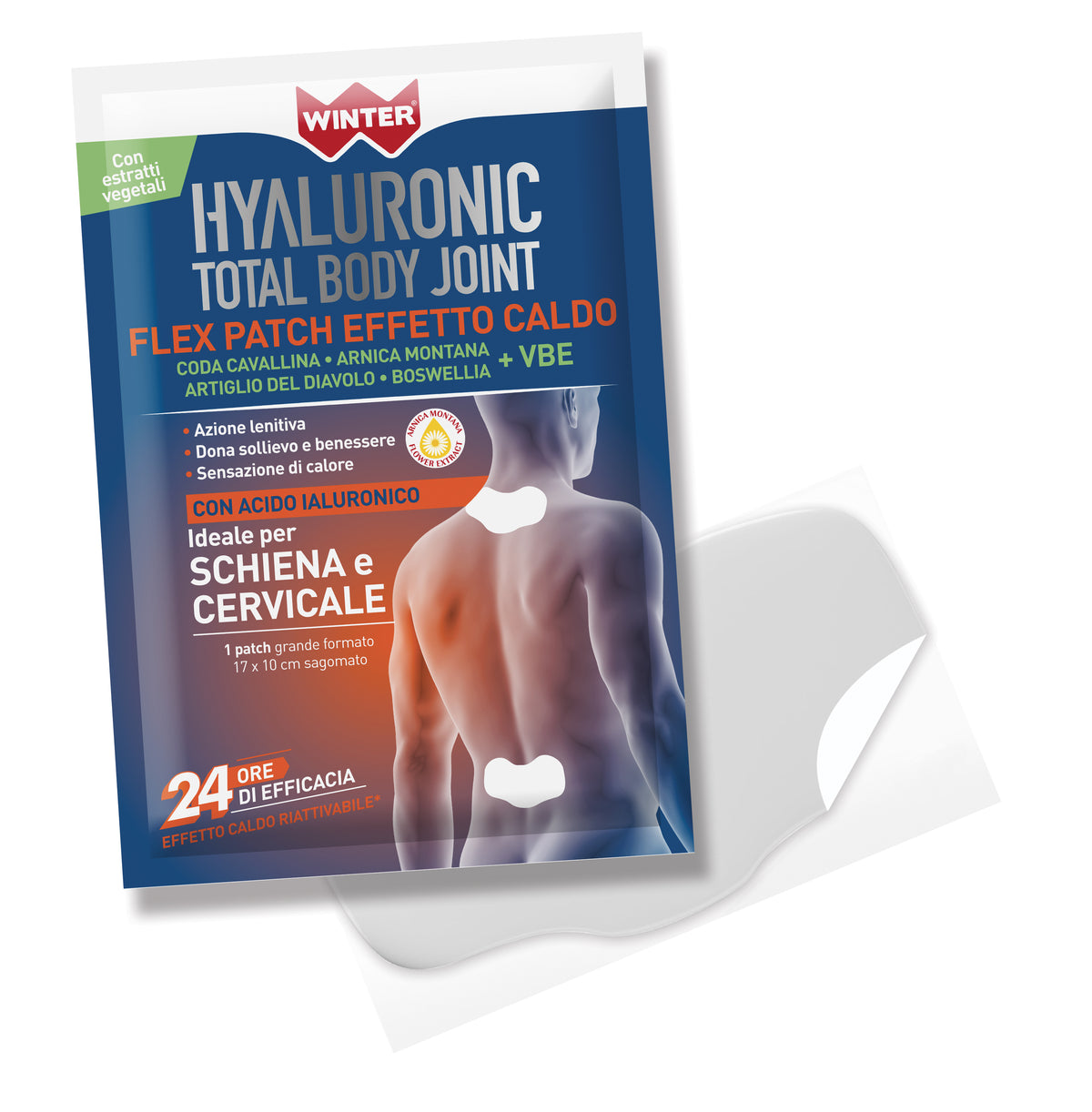 Hyaluronic Total Body Joint Flex Patch effetto caldo