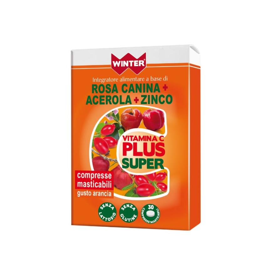 VITAMINA C PLUS SUPER+ZINCO 30 CPR MAST