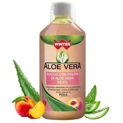 Aloe Vera da Bere 99,4% Gusto Pesca