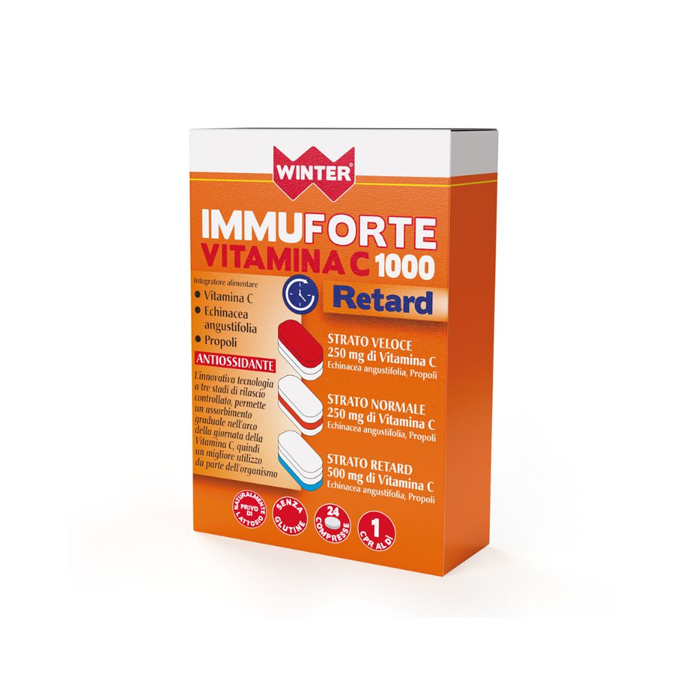 IMMUFORTE VIT-C 1000 RETARD 24 CPR